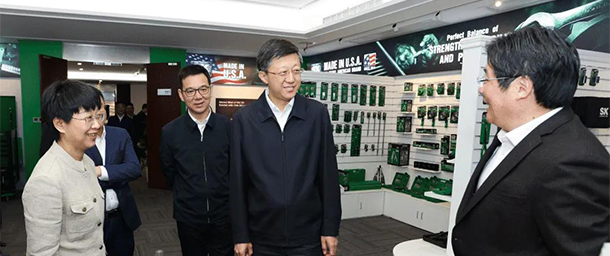 浙江省委常委、杭州市委書記劉非一行蒞臨巨星科技調(diào)研